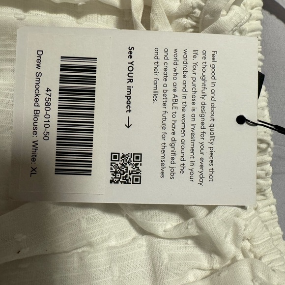 Able Drew smoked Blouse - Picture 6 of 7